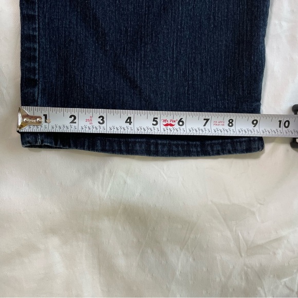 Gloria Vanderbilt Blue Wide Leg Flare Jeans - Picture 7 of 7